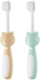 Набор зубных щёток Roxy Kids Teddy Mint&Orange, 2 шт. foto