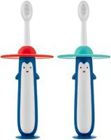 Набор зубных щёток Roxy Kids Penguin Blue&Red, 2 шт.