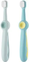 Набор зубных щёток Roxy Kids Smiley Green&Blue, 2 шт. foto