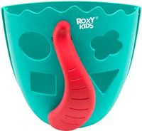 Organizator-galeata pentru jucarii si baie Roxy Dino Mint