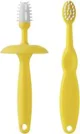 Набор зубная щётка + массажная щётка Roxy Kids Yellow foto