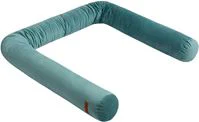 Protectie laterala moale pentru patut Caretero Emerald, 200x15 cm foto