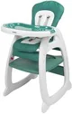 Scaun de masa 2 in 1 Caretero Homee Green foto