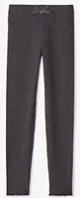 Orchestra Leggings pentru fete cu fundita Dark Grey foto