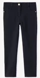 Orchestra Pantaloni pentru fete skinny din molton Black foto