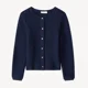 Orchestra Cardigan tricotat cu nasturi Navy Blue foto
