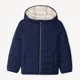 Orchestra Лёгкая стёганая куртка с капюшоном для мальчиков Navy Blue foto