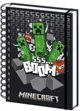 Carnet 3D Pyramid Minecraft Boom A5 foto