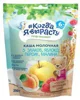 Каша Когда я вырасту молочная с 5 видами злаков, яблоком, малиной и персиком (6+ мес.), 200 г foto