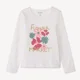 Orchestra Tricou cu maneca lunga Floral cu glitter foto