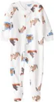 Carter's Pijama din fleece Ivory Woodland Animals foto