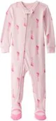 Carter's Pijama din bumbac cu botosei Pink Ballet foto
