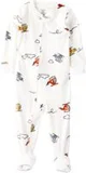 Carter's Pijama cu botosei Ivory Helicopter foto