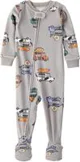 Carter's Pijama cu botosei DreamPlush Grey Foodtruck foto