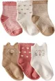 Carter's Set 6 perechi de sosete Leopard-Cat Pink-Neutral foto
