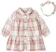 Carter's Комплект 2 в 1 Plaid Flannel - платье и повязка foto