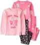 Carter's Set 2 pijamale din bumbac Pink-Blue Move Night foto