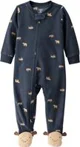 Carter's Пижама из флиса с носочками Navy Moose foto