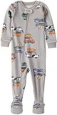 Carter's Pijama cu botosei DreamPlush Grey Foodtruck foto