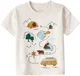 Carter's Tricou Oatmeal Camping Graphic foto
