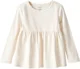 Carter's Bluza cu maneca lunga Cream Peplum foto