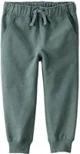 Carter's Pantaloni Solid Fleece Cotton Jogger Green foto