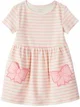 Carter's Rochita cu maneca scurta Pink Bow foto