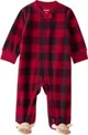 Carter's Pijama din microfleece Plaid Print Christmas foto