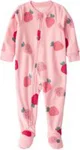 Carter's Pijama din fleece Pink Strawberry foto