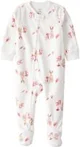 Carter's Pijama din fleece Ivory Bunny Floral foto