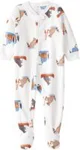 Carter's Pijama din fleece Ivory Woodland foto