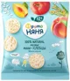 Мини-хлебцы рисовые ФрутоНяня с яблоком и персиком (12+ мес.), 30 г foto