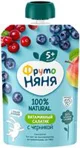 Piure ФрутоНяня Salata de vitamine cu afine (5+ luni), 90 g foto