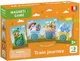 Joc magnetic Dodo Calatorie cu trenul, 8 el. foto