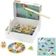 Joc magnetic Viga Toys Pescuit, 30 el. foto