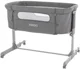 Patut co-sleeper pliabil 2 in 1 FEEDO Grey foto