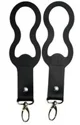 Силиконовые крючки для коляски Petite&Mars Black, 2 шт. foto