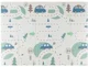 Складной игровой коврик 2 в 1 Petite&Mars Campy Cars&Arabesca foto