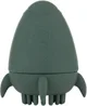 Силиконовая щётка и игрушка для ванны Petite&Mars Splashy Rocket Misty Green (6+ мес.) foto
