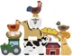 Set figurine din lemn Viga Toys Ferma foto