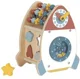 Sorter din lemn Tooky Toy Racheta spatiala foto