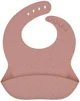 Силиконовый слюнявчик с кармашком KikkaBoo Platinum Blush foto