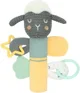 Jucarie de plus cu inel de dentitie KikkaBoo Sleepy Sheep foto