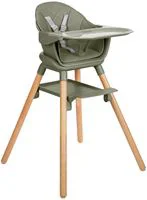 Scaun de masa 6 in 1 KikkaBoo Woody Army Green