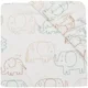 Cearsaf cu elastic Jollein Jersey Elephant Tales, 120x60 cm foto