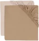 Cearsaf cu elastic Jollein Jersey Wild Rose/Biscuit, 120x60 cm, 2 buc. foto