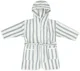 Halatel de baie Jollein Stripe Terry Sea Green GOTS (3-4 ani) foto