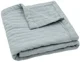 Плед муслиновый Jollein Jacquard Sea Green, 75x100 см foto