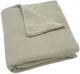 Paturica Jollein Basic Knit Olive Green/Fleece, 75x100 cm foto