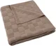 Paturica Jollein Box Knit Milky Coffee GOTS, 100x150 cm foto